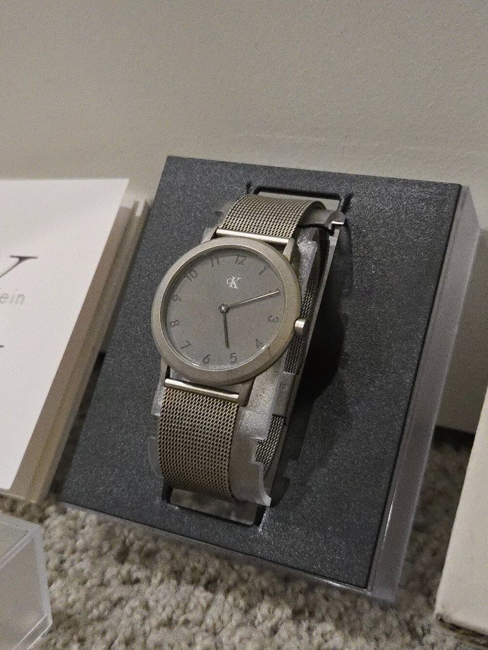 NOS Calvin Klein K3111 Swiss Made Watch